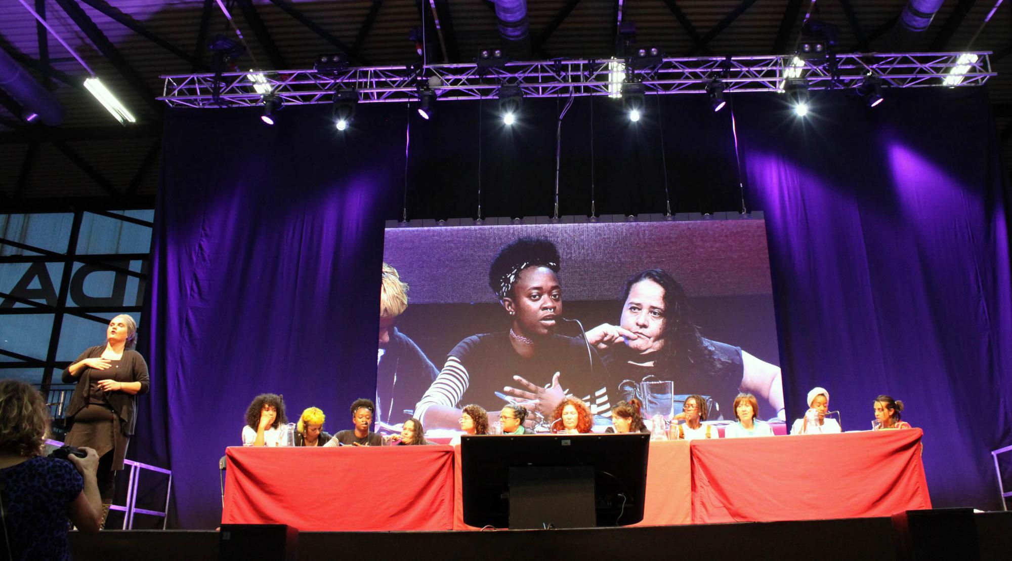 Mujeres racializadas en Jornadas Feministas Euskal Herria